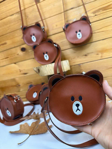 کیف چرمی بند دار دخترانه کد ۸۶